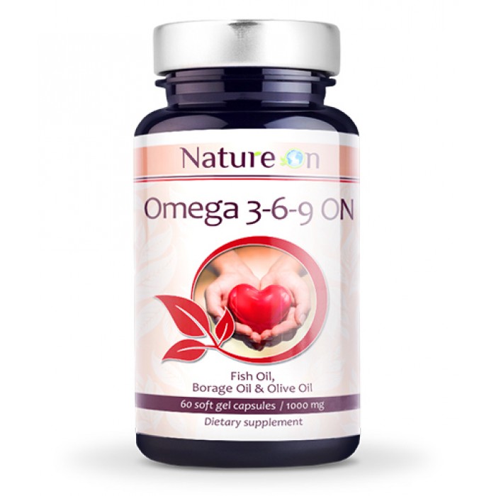 Nature ON - Omega 3-6-9 ON / 60 softgels.